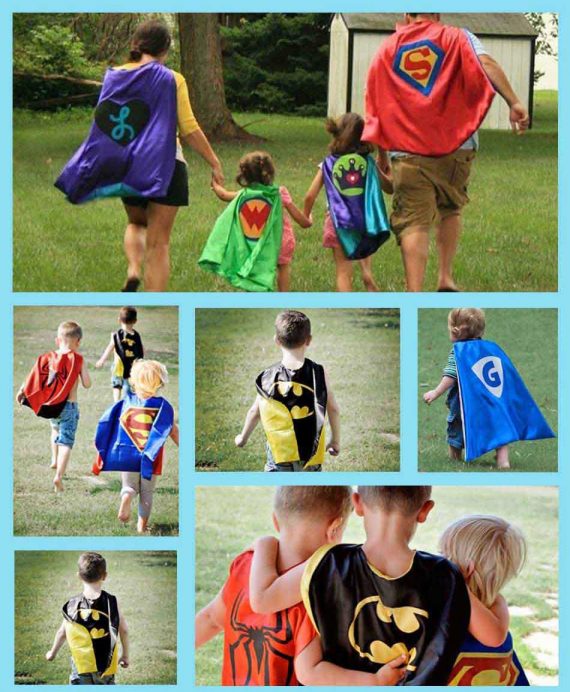 Super Hero Cape And Mask Sets for childrens