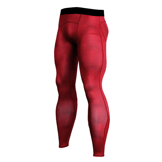 mens red compression pants