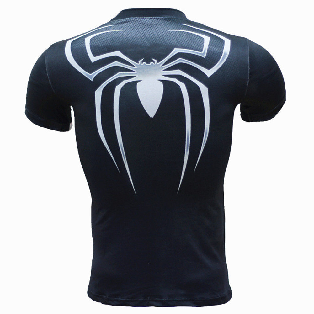 Spiderman Short Sleeve Compression Shirt - PKAWAY