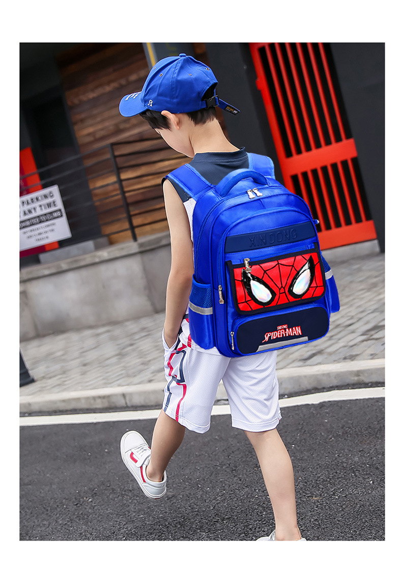 spider-man backpack for boys school bag with Pencil Case