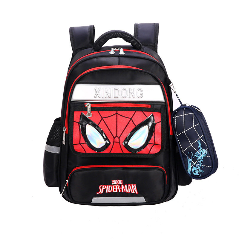 Spider Man Boys Bookbag Backpack Bag Lunch Box School Avengers Marvel Kids  Gift | eBay