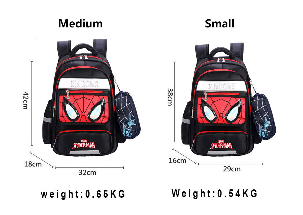 childrens spiderman backpack