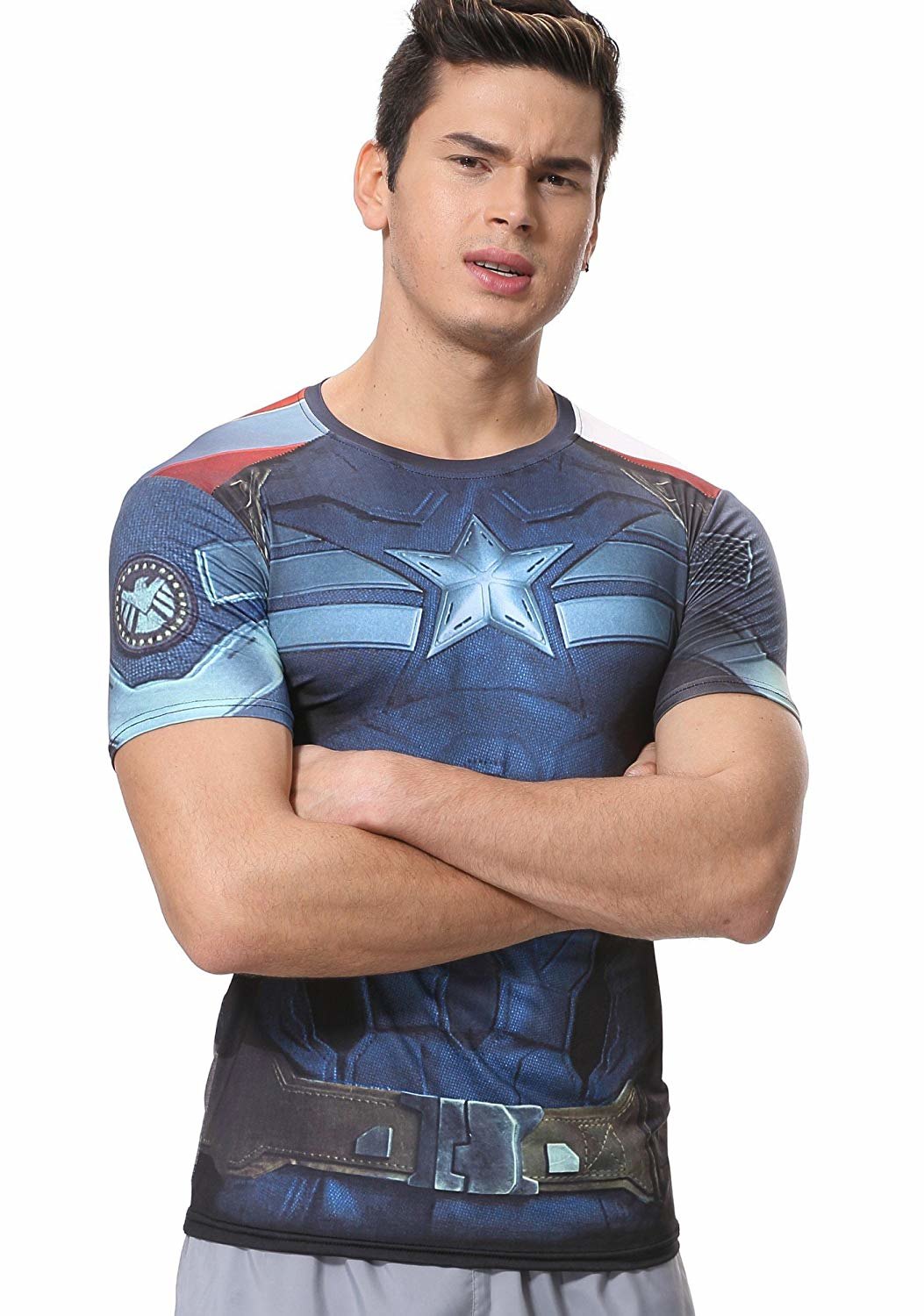 Captain America Super Soldier T Shirt - PKAWAY