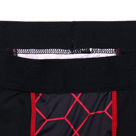 men's straight fit jogger pant red