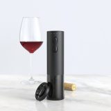 Mini Stainless Steel Rechargeable automatic corkscrew bottle opener Black
