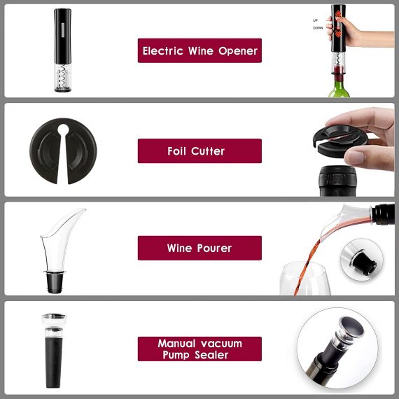Wine stopper vacuum & aerator pourer
