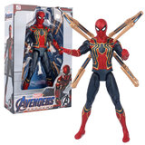 Avengers Marvel Iron Spider 14-inch-Scale Superhero Action Figure Toy for kids with cool gift box