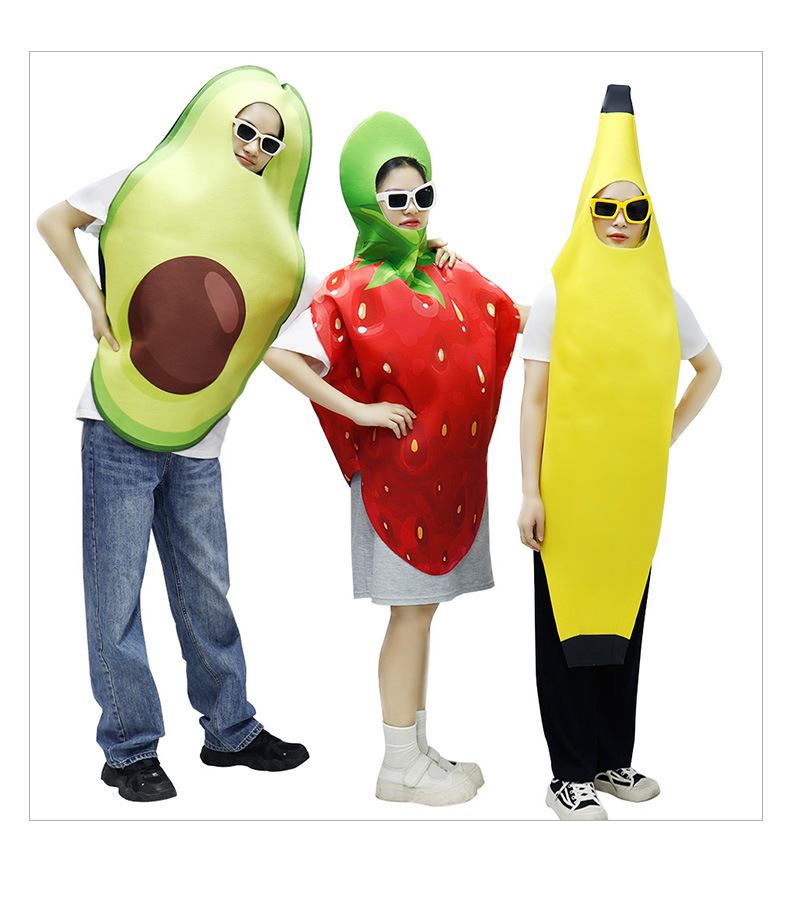 Banana Funny Fruit Costume - Model show