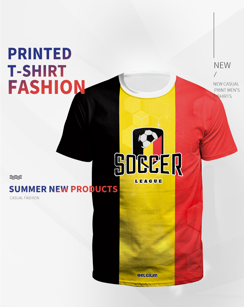 The Sims Resource - Belgium World Cup shirt for men