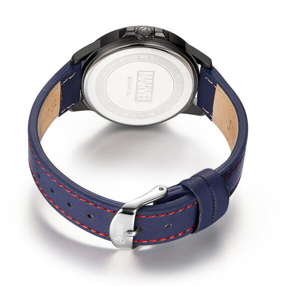 Blue Captain America Marvel quartz Wrist Watch With Adjustable Strap