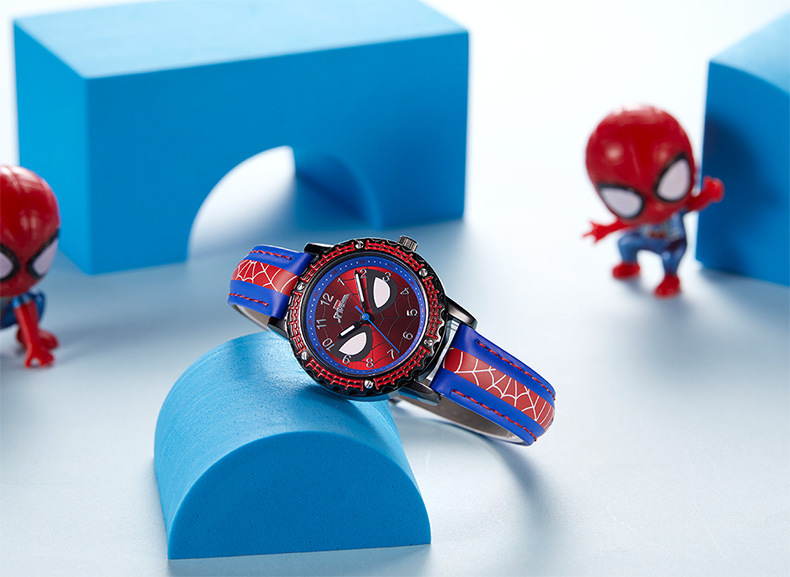 cool spider man quartz wrist watch