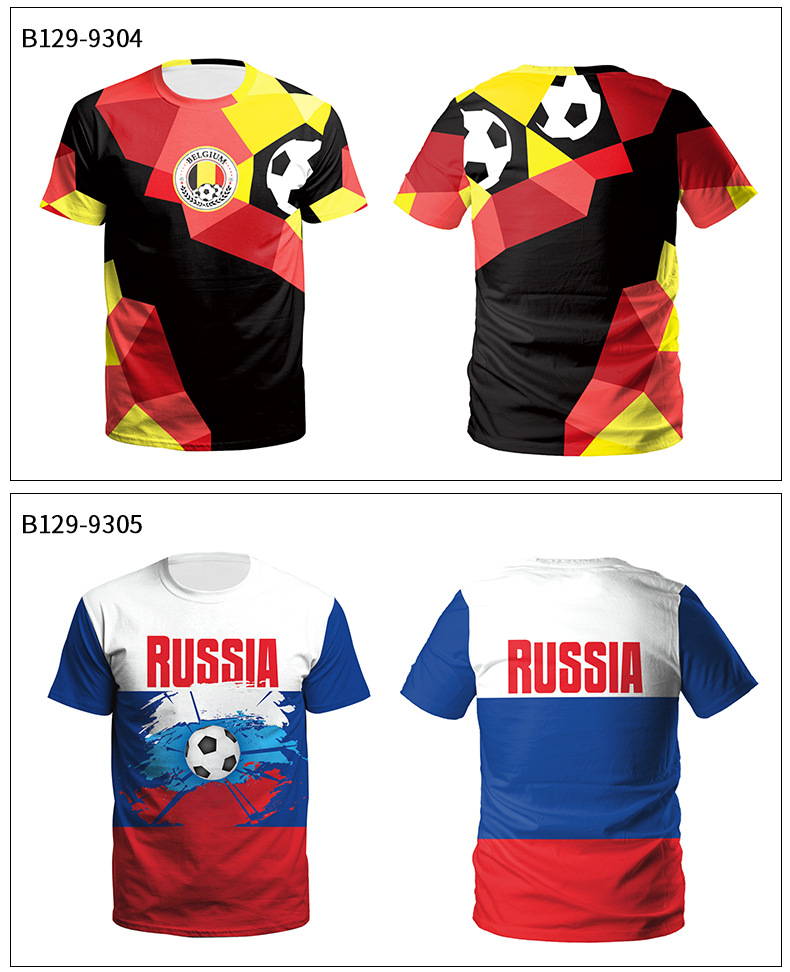 Qatar 2022 Fifa World Cup Belgium Russia Jersey - 22