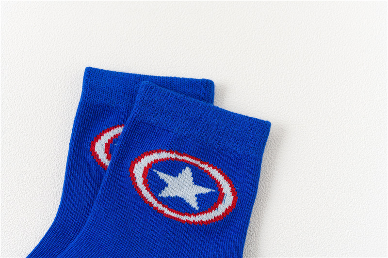 captain america marvel socks for kids - product detail