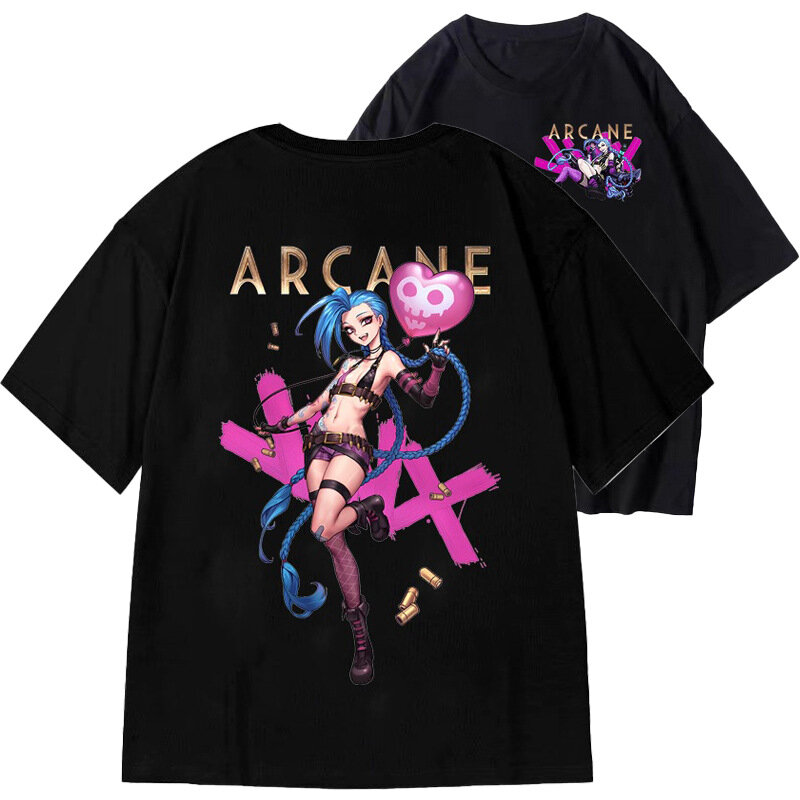 Arcane Jinx T Shirt – League of Legends Fan Store