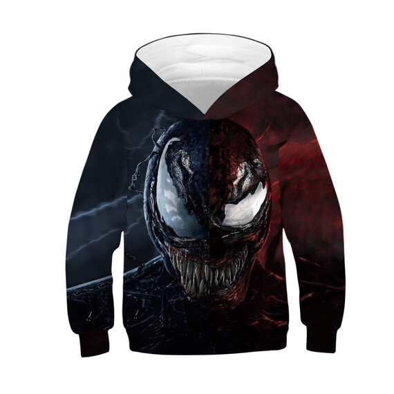 Marvel Venom Print Hoodie For Children