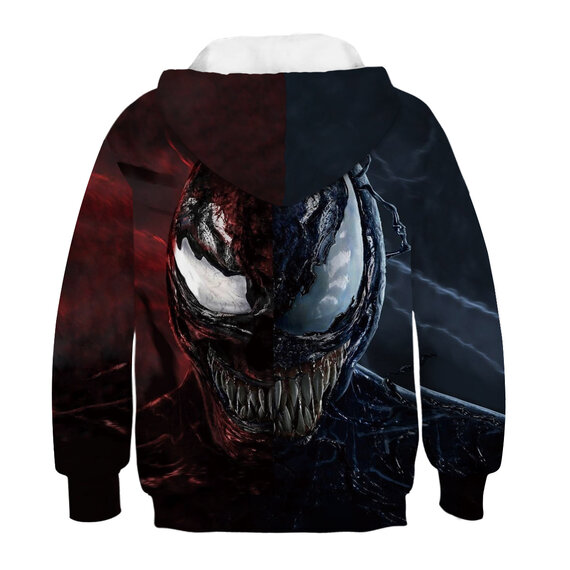 Marvel Venom Print Hoodie For boys