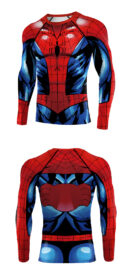 Marvel Avenger spider man compression workout shirt