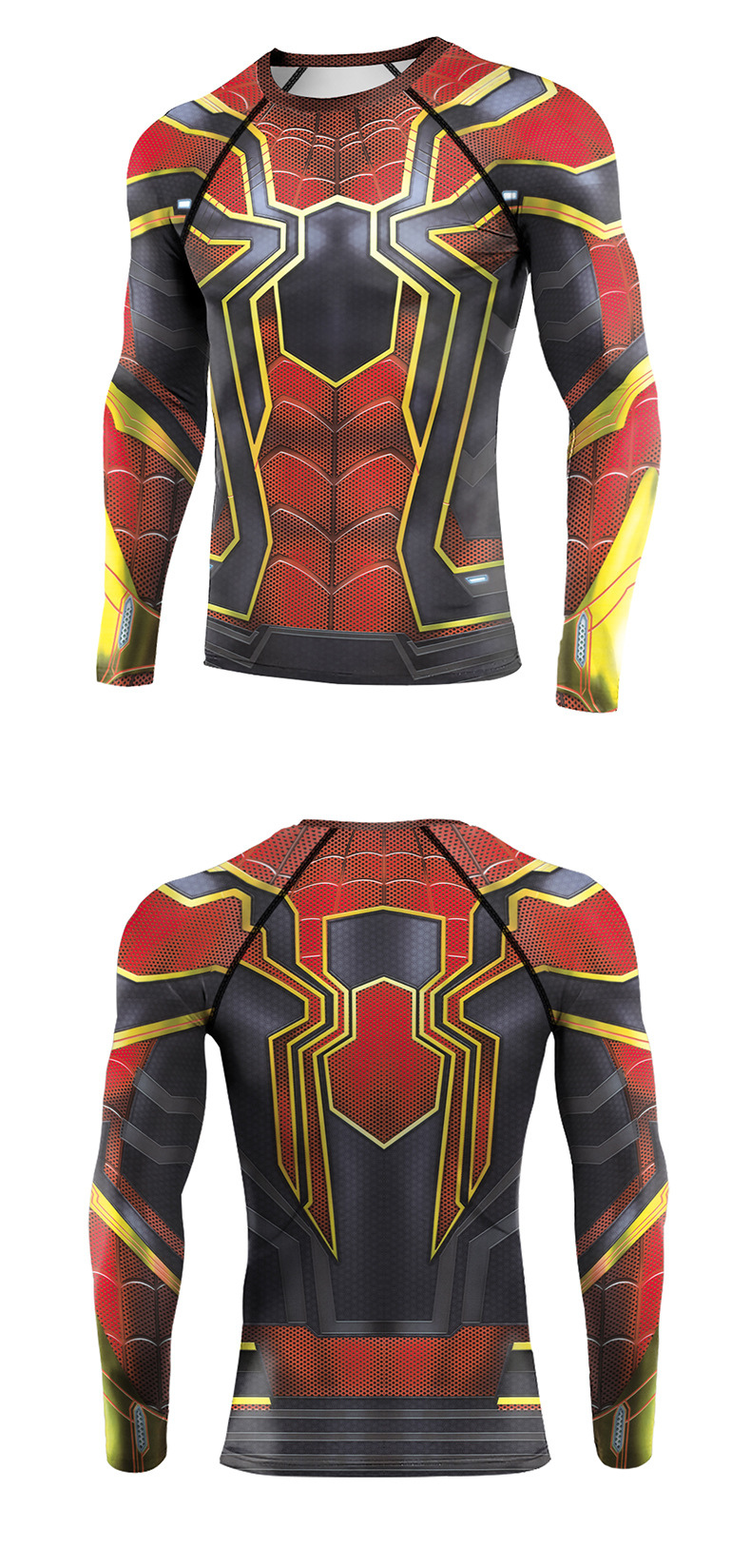 NEW Long Sleeve Variant Super Hero Aesthetic Spiderman Compression Shirt  for Men -  India