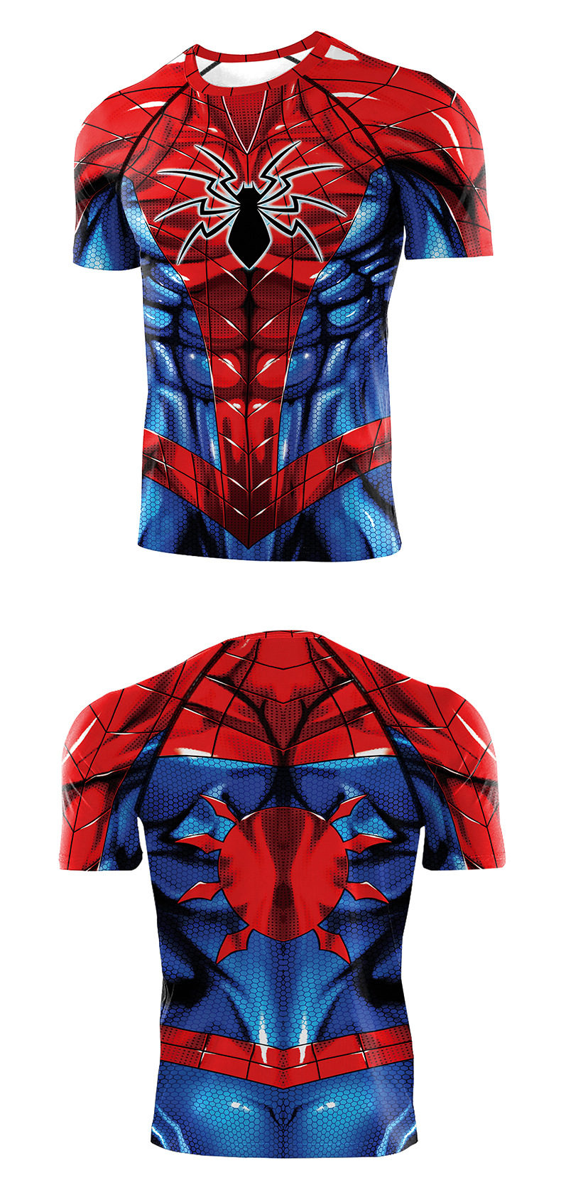 Marvel Avenger Spider Man Birthday Gift Shirt - product detail - front and back