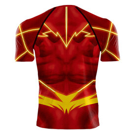 DC Comic The Flash Red Gym Shirt