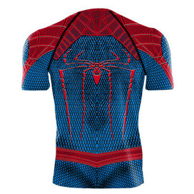 Short Sleeve spider man suit t shirt