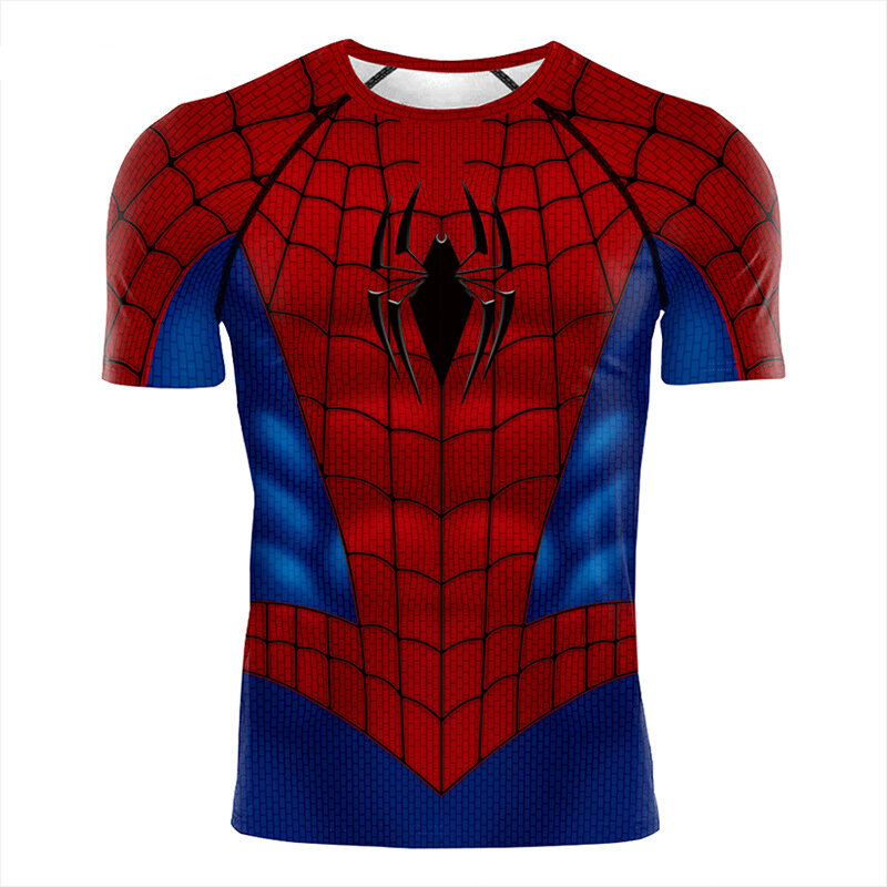 Sleeve Shirt PKAWAY Sport Short Man Spider -