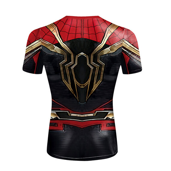 Marvel No Way Home Spider Man Superhero Workout Tee