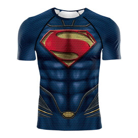 short sleeve superman return graphic tee for mens