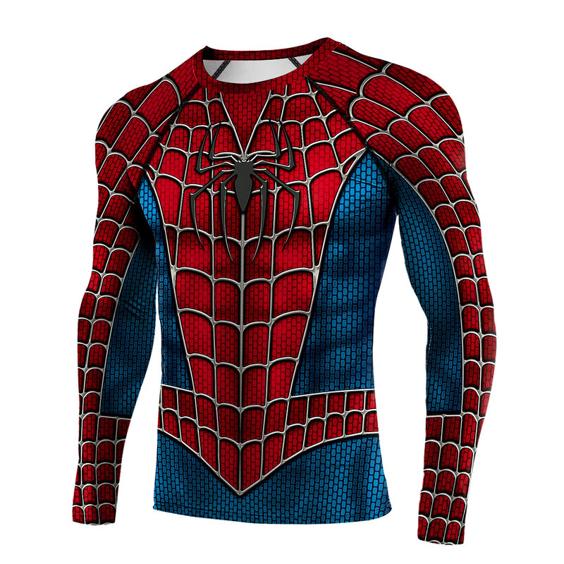 Spider-Man Large Icon Compression Shirt - Totally Superhero
