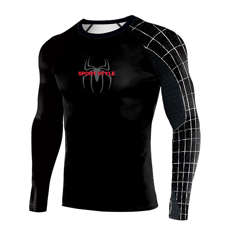 Spider-man 2021 Marvel Superhero Compression Gym Shirt - PKAWAY