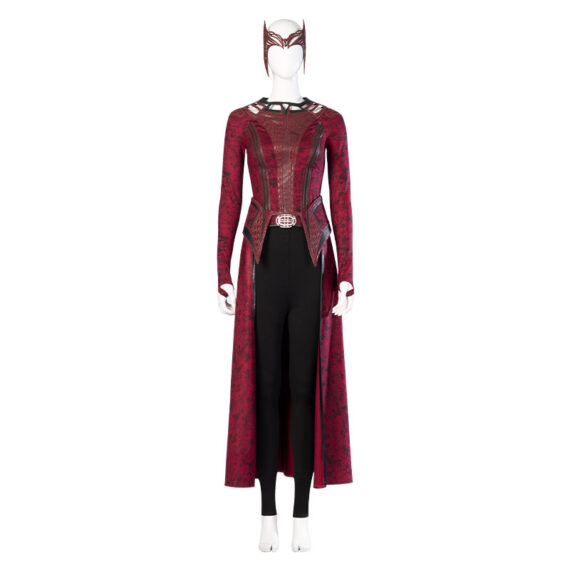 Women's Wanda Maximoff Scarlet Witch Cosplay Costume Red Without Boots