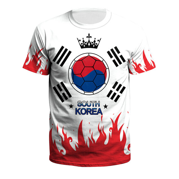FIFA World Cup South Korea Soccer Football Arch Cup Tee Top