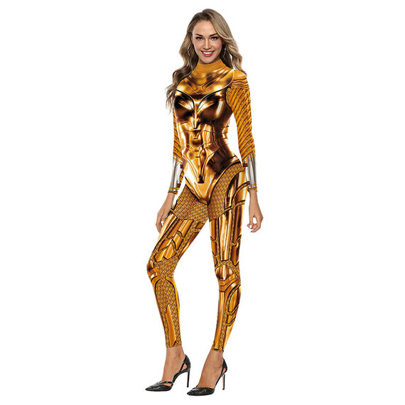 captain marvel sexy jumpsuit for women