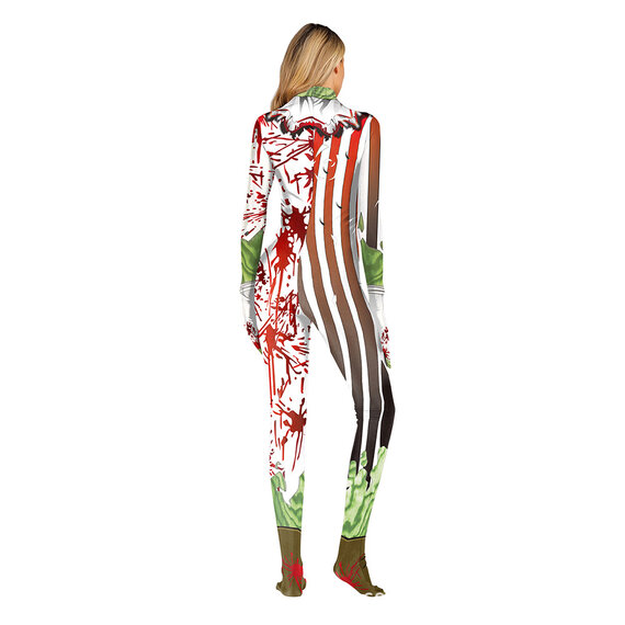 clown jumpsuit for halloween cosplay