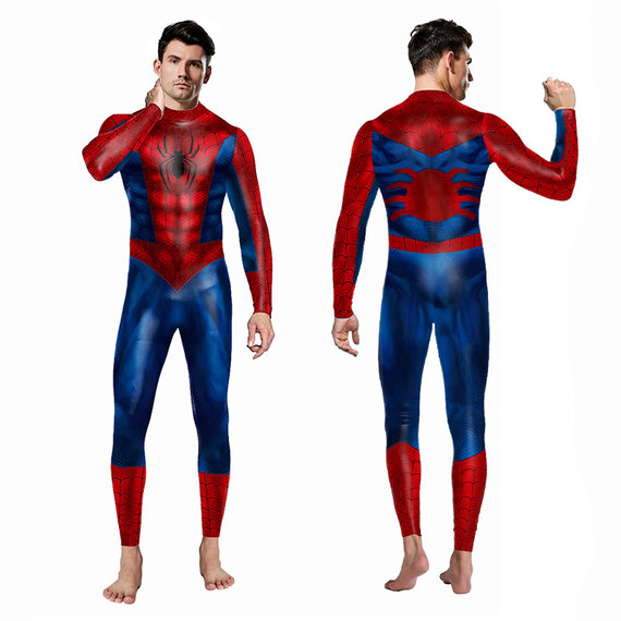 Marvel Movie Amazing Spider Man Costume Peter Parker Superhero Bodysuit Comic Cosplay bodysuit