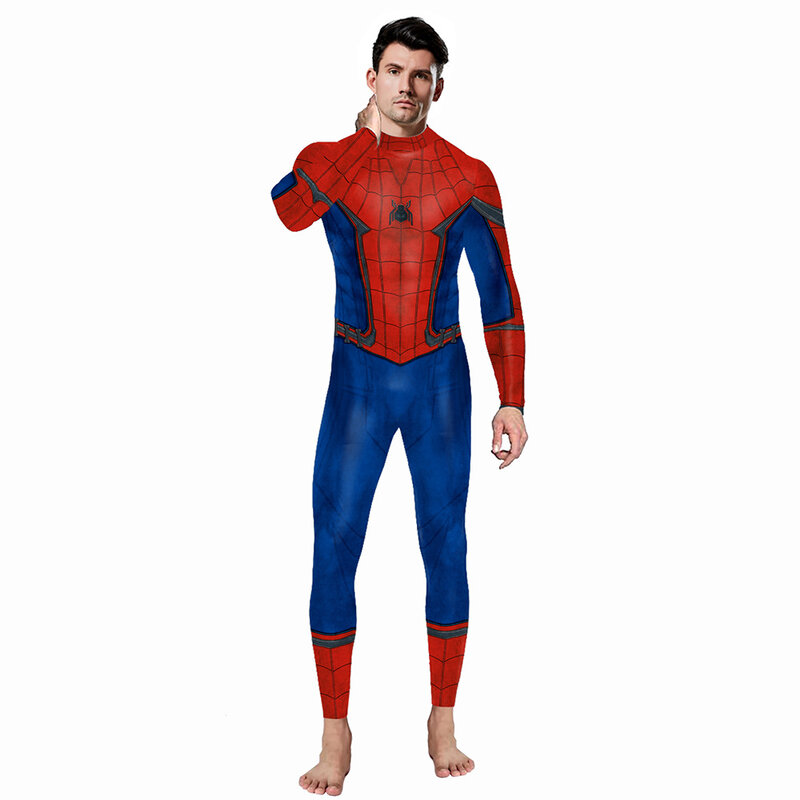 Boys Superhero ps4 Spiderman Costumes Unisex Adults Spider Man