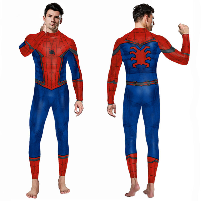 Spider Man Cosplay Costume Sexy Bodysuit Superhero Spider Man Sexy