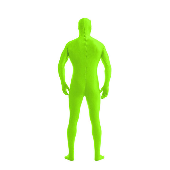 Green Screen Effect Spandex Zentai Suit Cosplay Halloween Bodysuit