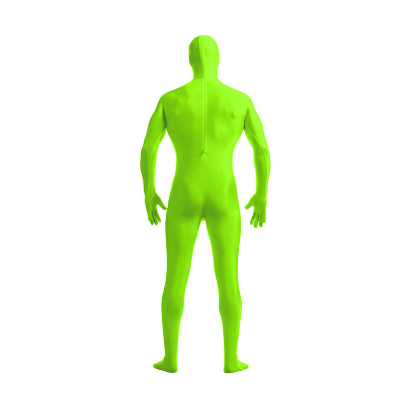 Light Green Disappearing Man Green Screen Bodysuit - PKAWAY