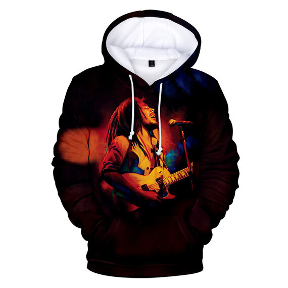 fashion Bob Marley Legend Pullover Hoodie