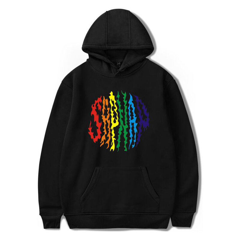 Sapnap Rainbow Flame Name | Pullover Hoodie