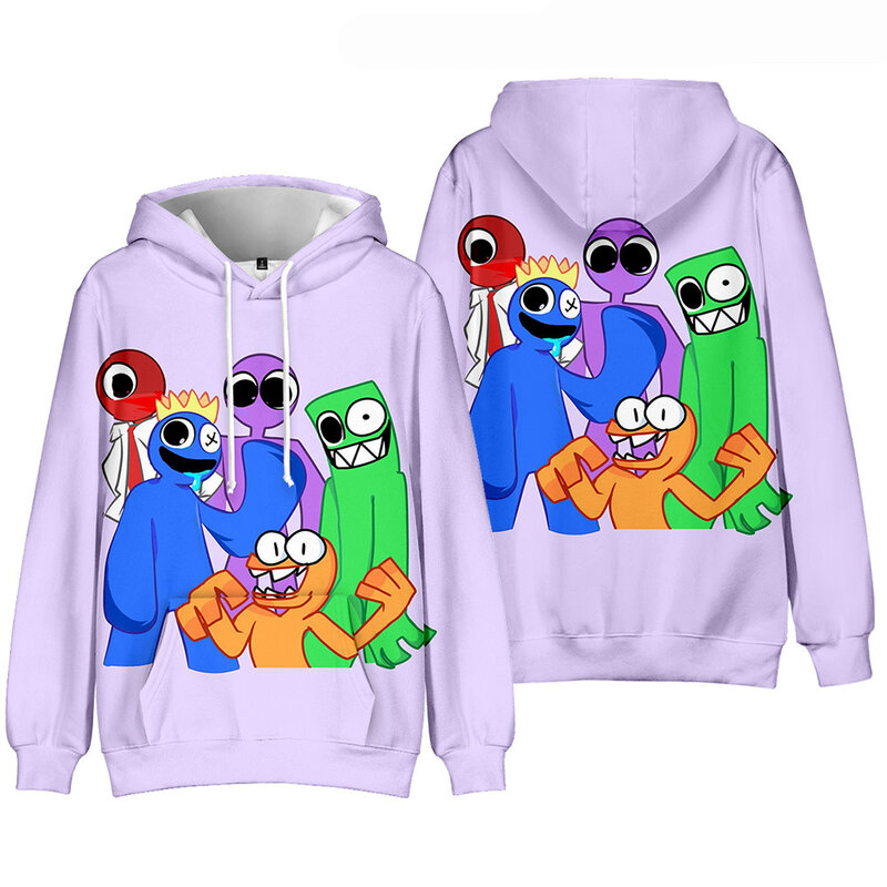Purple Rainbow Friend Kids Pullover Hoodie for Sale by TheBullishRhino