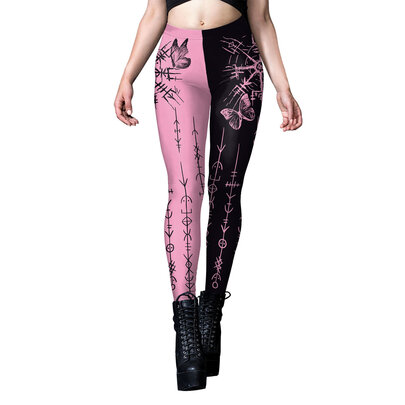The Lov Dupepe Pink Trouser Black Yoga Trouser Maternity Thermal Tights  Xmas Underwear Women Halloween Leggings UK FLA : : Fashion