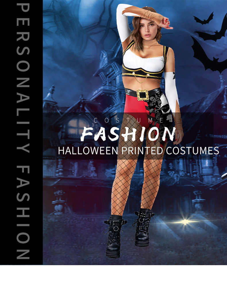 Cool Pirate Halloween Costumes Jumpsuits