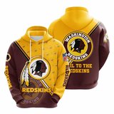 National Football League Washington Redskins Pro Football 3D printed Hoodie