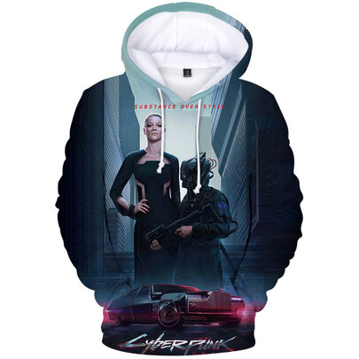 casual gamer Cyberpunk 2077 hoodies