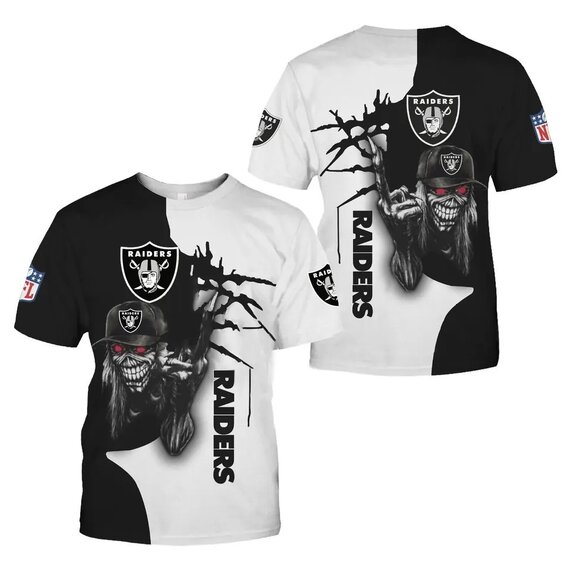 Las Vegas Raiders performance shirts for the gym