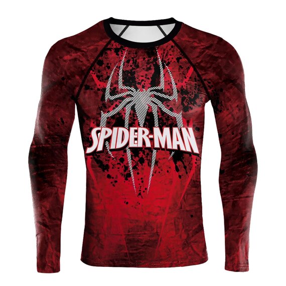 Performance tee  with awesome Spiderman costume design