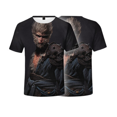 The Black Myth Wukong Short Sleeved Shirt for unisex