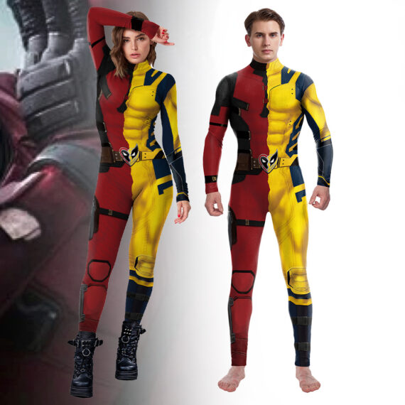 Deadpool Wolverine Jumpsuit for unisex